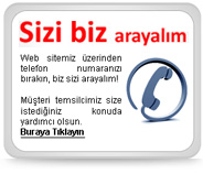 Sizi Biz Arayalım