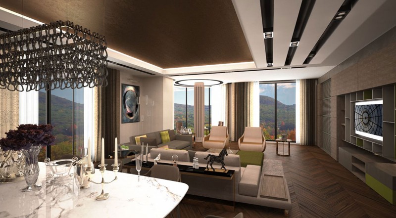 Daire--İç Mimari, Sarıyer